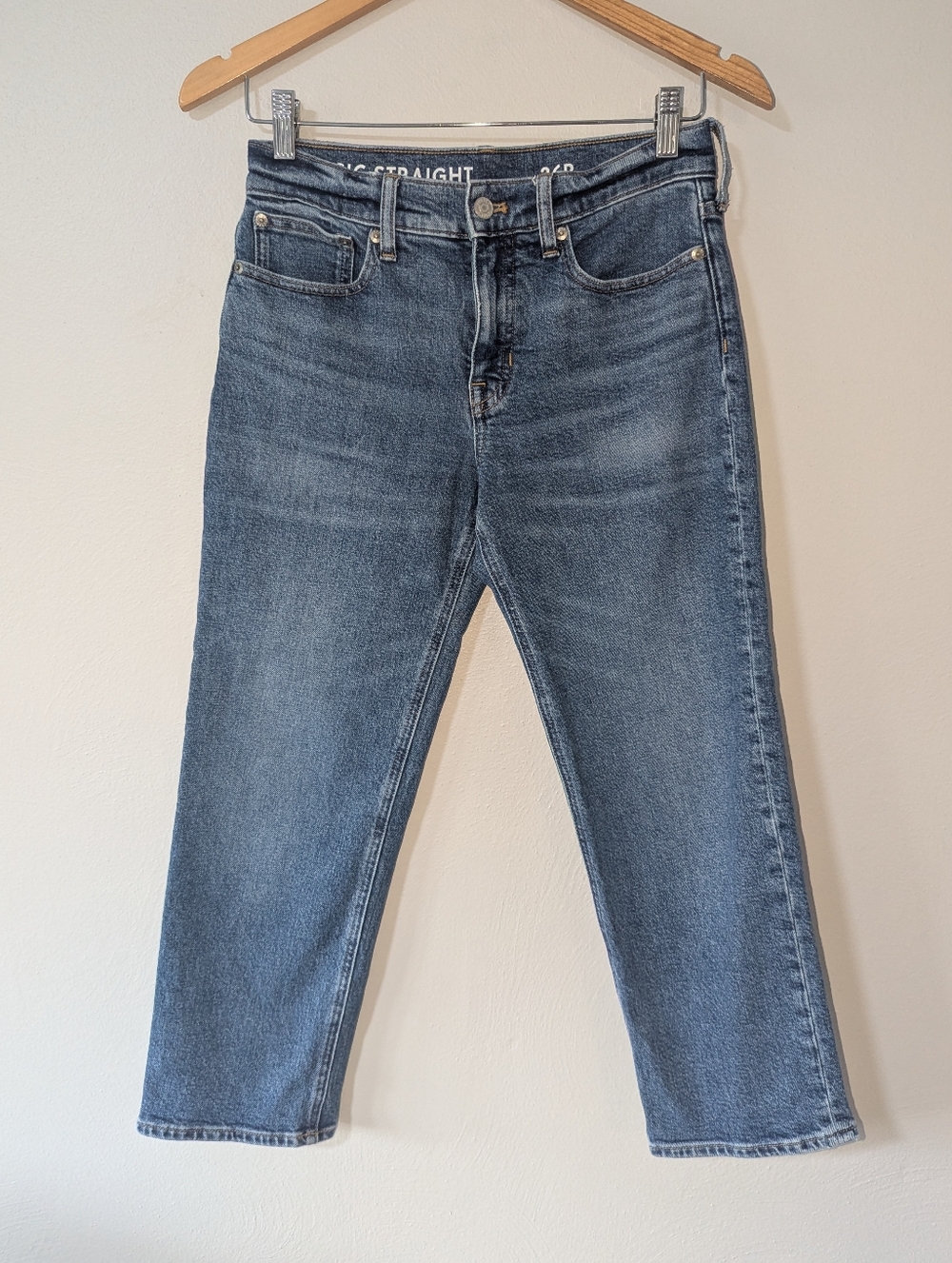 26P J. Crew Petite Classic Straight Leg Jeans